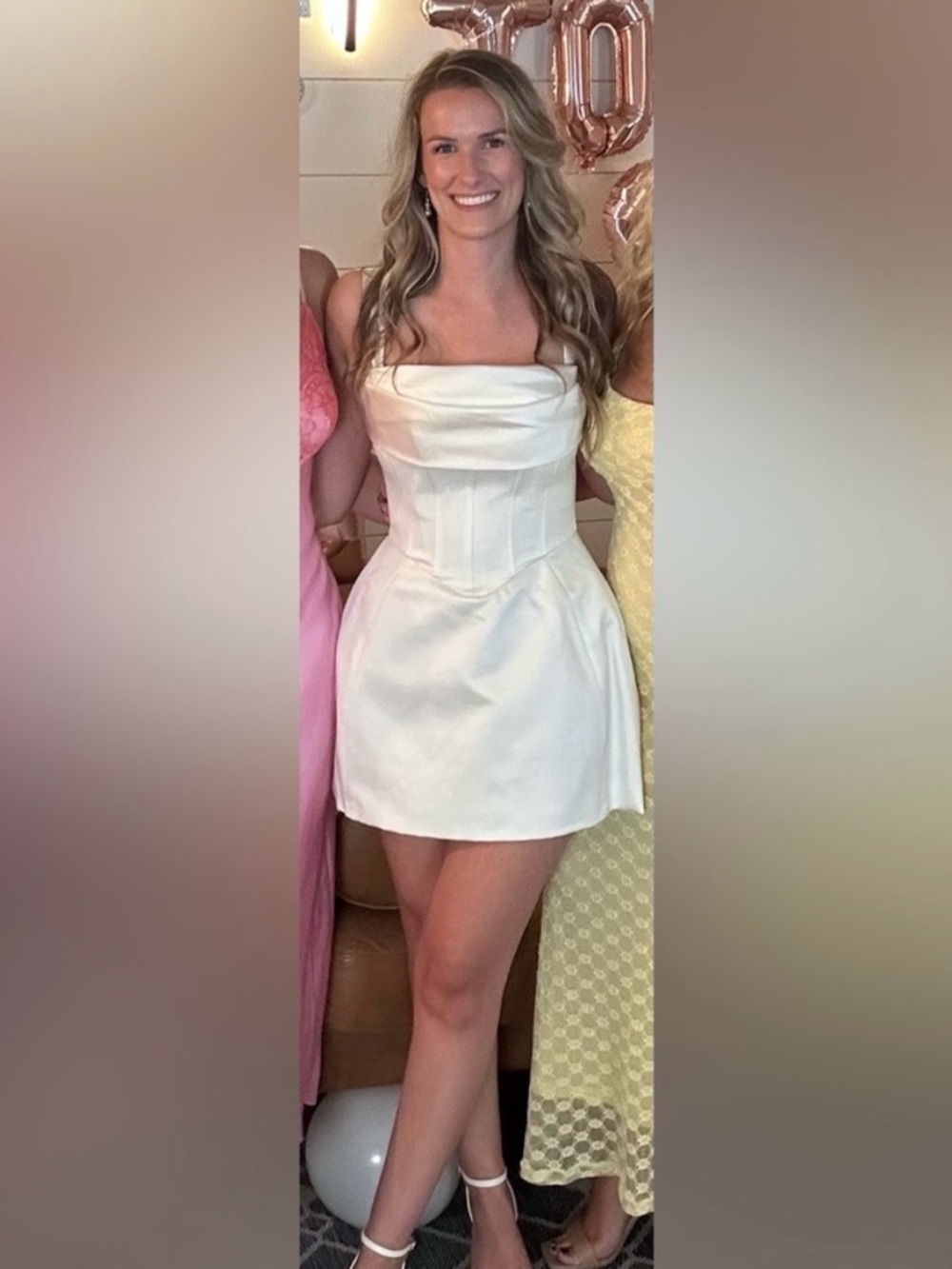 Meshki Isabel Satin Corset Mini Dress - Picture 4 of 4